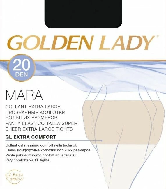 Collant Velato 20 Den XL Golden Lady Art. Mara 2 Collant Velato 20 Den XL Golden Lady Art. Mara - immagine 2