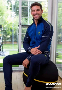 Tuta Uomo Cotone Garzato Lotto Sport 1062 Outlet
