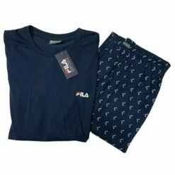 Pigiama Uomo 100% Cotone Jersey Fila 1092