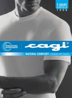 Maglia Uomo T-Shirt Girocollo 100% Cotone Gagi 1306