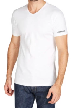 Maglia Uomo Scollo A V 100% Cotone Pettinato Kappa 1315 -Sconto Intimo Outlet in Italia 1315 bia 5