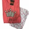 Pigiama Donna 100% Cotone Lungo THINK PINK 2000 Outlet