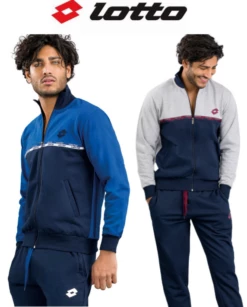 Tuta Uomo Aperta Cotone Felpato Lotto 2011