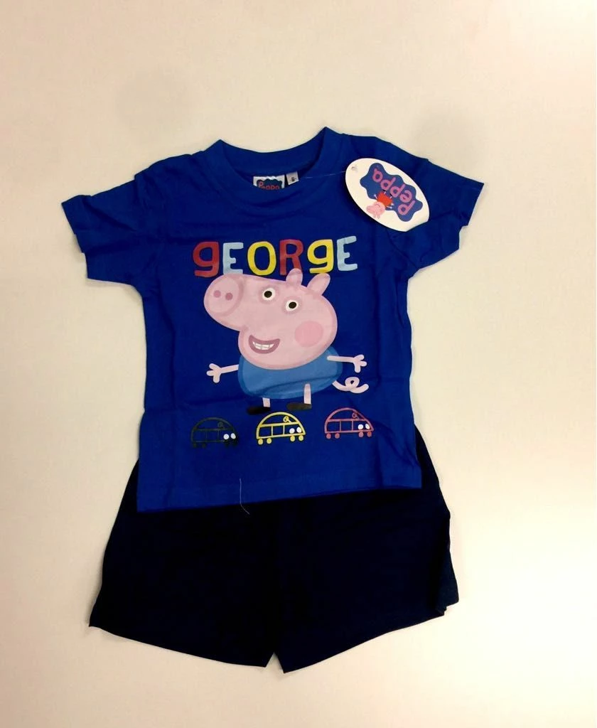 Pigiama Corto Bimbo George 2 Pigiama Corto Bimbo George - immagine 2