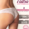 Slip Donna Brasialiano Pizzo Cotonella CD284