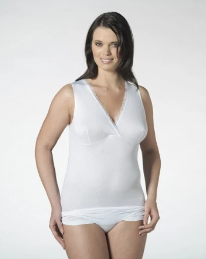 Canottiera Donna Spalla Larga Forma Seno 100% COTONE Nottingham VL3025 1 Canottiera Donna Spalla Larga Forma Seno 100% COTONE Nottingham VL3025