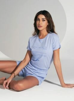 Pigiama Donna Corto Cotone Jersey Jadea Home 3145