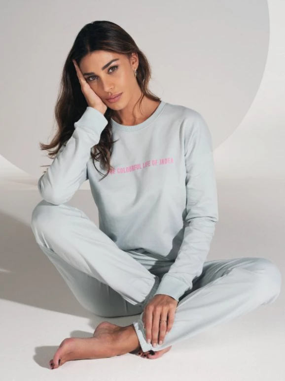 Tuta Donna Cotone Garzato Jadea Home 3150 1 Tuta Donna Cotone Garzato Jadea Home 3150