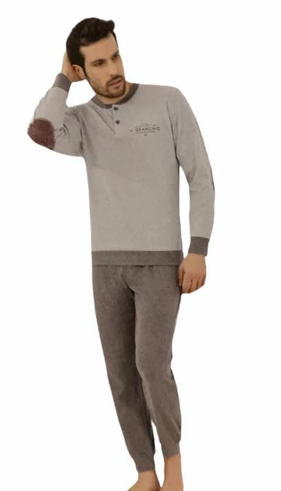 Pigiama Uomo 100% Cotone Caldo Il Granchio 4005 1 Pigiama Uomo 100% Cotone Caldo Il Granchio 4005