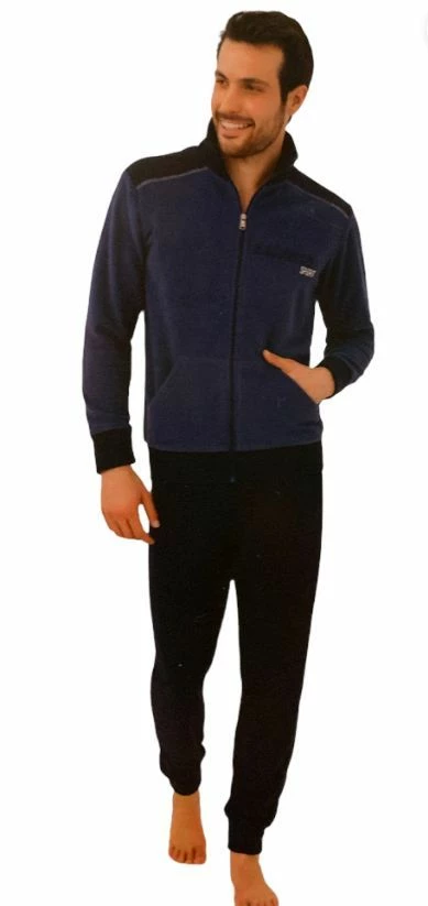 Tuta Uomo Aperta Pile Il Granchio 4006 2 Tuta Uomo Aperta Pile Il Granchio 4006 - immagine 2