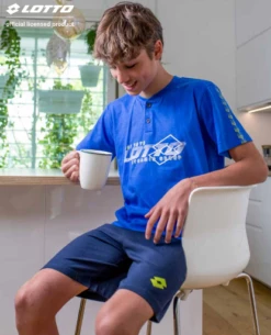 Pigiama Ragazzo Corto Cotone Jersey Lotto 4123 Outlet