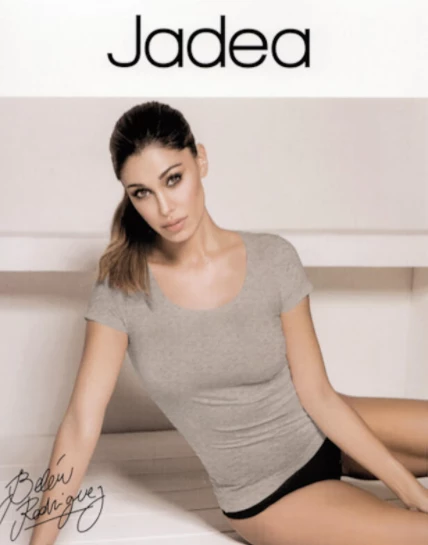 Maglia Donna Mezza Manica Cotone Elasticizzato Jadea 4181 1 Maglia Donna Mezza Manica Cotone Elasticizzato Jadea 4181