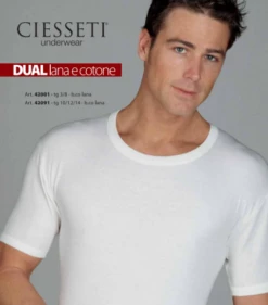 Maglia Uomo Girocollo M/M Lanacotone Ciesseti 42001