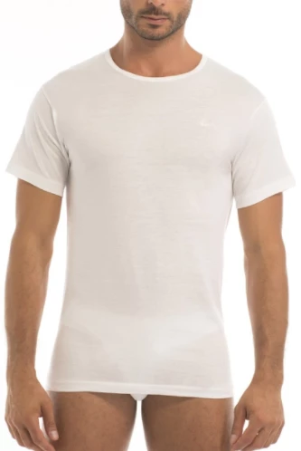 Maglia Uomo Mezza Manica Girocollo 100% Cotone Garda 044 1 Maglia Uomo Mezza Manica Girocollo 100% Cotone Garda 044