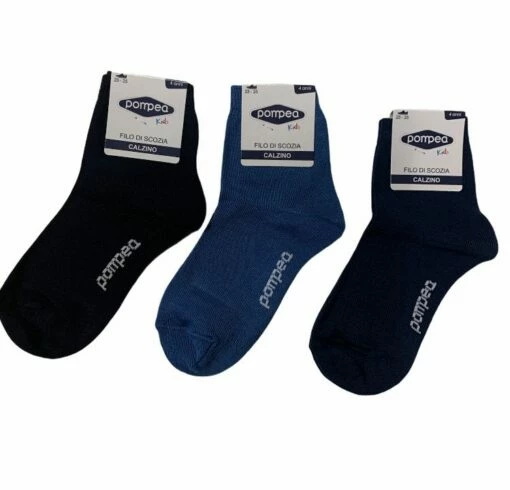 Calzino Bambino Corto 100% Cotone Filo Scozia Pompea Art.Pietro 2 Calzino Bambino Corto 100% Cotone Filo Scozia Pompea Art.Pietro -Sconto Intimo Outlet in Italia 44708253 8f9d 4763 8045 cfd92d580620 1