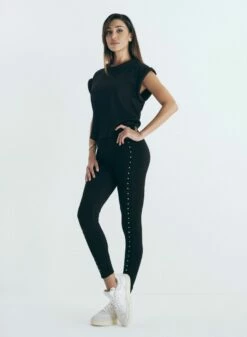 Leggins Donna Cotone Elasticizzato Moda Jadea 4519