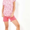 Pigiama Donna CORTO Cotone IL GRANCHIO Lady 5036 Outlet