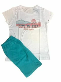 Completo Donna Corto 100% Cotone IL GRANCHIO Lady 5051 Outlet