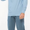 Pigiama Uomo Lungo Calibrato 100% Cotone Jersey Karelpiu' 0511