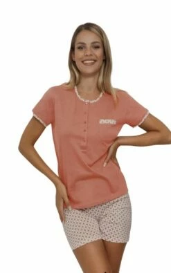 Pigiama Donna Corto 100% Cotone IL GRANCHIO Lady 818 Special Price