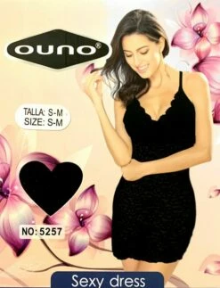 Sottoveste Mini Tutto Pizzo Sexy Ouno 5257