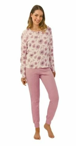 Pigiama Donna 100% Caldo Cotone Il Granchio 6003 -Sconto Intimo Outlet in Italia 6003 r