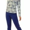 Pigiama Donna 100% Caldo Cotone Il Granchio 6007