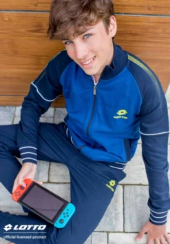 Tuta Ragazzo Cotone Garzato Lotto Sport 6024 Outlet