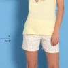 Pigiama Donna Spalla Larga Corto 100% Cotone Miami 73735 Outlet