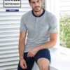 Pigiama Uomo CORTO Cotone Jersey Enrico Coveri 9131