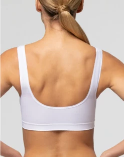 Brassiere Spalla Larga Microfibra Seamless Pompea -Sconto Intimo Outlet in Italia brassiere dietro