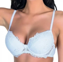 Reggiseno Balconcino Push-Up Pizzo Coppa C Aris Chiara -Sconto Intimo Outlet in Italia catturachiara