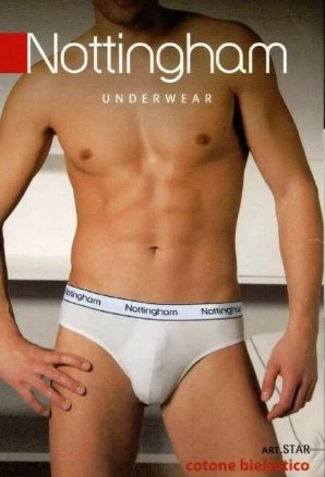 Slip Uomo Cotone Elasticizzato Nottingham Star 2 Slip Uomo Cotone Elasticizzato Nottingham Star - immagine 2