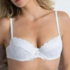 Reggiseno Balconcino Imbottito In Pizzo Cotonella CD020 Vera