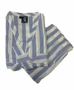 Pigiama Uomo Aperto Stoffa Cotone 100% Camarque Pezzo Unico Scontatissimo