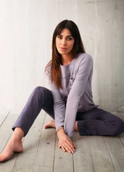 Pigiama Donna Cotone Caldo Jadea Home 5164 -Sconto Intimo Outlet in Italia dddd 1