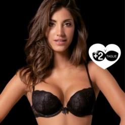 Reggiseno Super Push-Up Pizzo Con Ferretto LoveandBra Art. Esagerato -Sconto Intimo Outlet in Italia esag