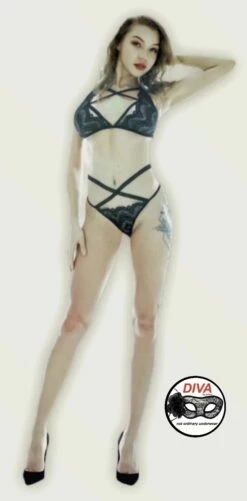 Completo Donna SEXY Perizoma Diva By Prive' 1114
