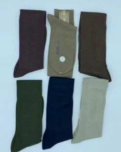 Calza Uomo Lunga Lana 80% Rasata Le Cobar A