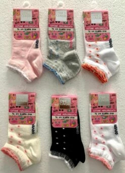 Enrico Coveri Calzino Bimba Corto Cotone Leggero Coveri Girabimba 206