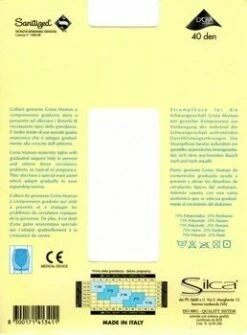 Collant Gestante A Compressione Graduata 40 Den Silca Greta Maman -Sconto Intimo Outlet in Italia gretabr