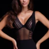 Body Donna Moda Tulle Chich Love And Bra IVI