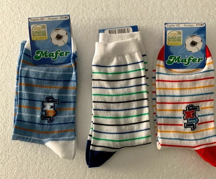 Calzino Bambino Corto Cotone Mafer 4549 1 Calzino Bambino Corto Cotone Mafer 4549