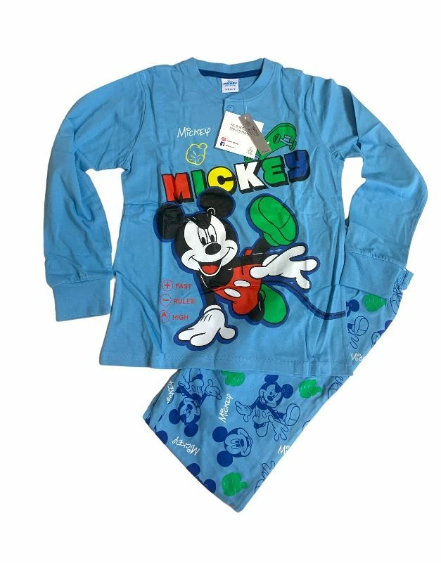 Pigiama Bambino Lungo MICKEY DISNEY PREZZO OULET 1 Pigiama Bambino Lungo MICKEY DISNEY PREZZO OULET