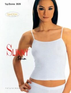 Top Donna S/S Canottiera Modal Slinny 3539