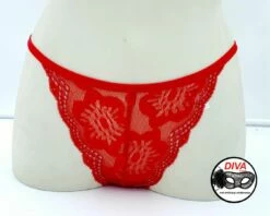 Perizoma Filo Sexy Rosso Diva By Prive' 3457