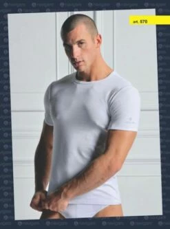 Maglia Uomo Girocollo Cotone Elasticizzato Navigare Art. 570 -Sconto Intimo Outlet in Italia s l640 2 1