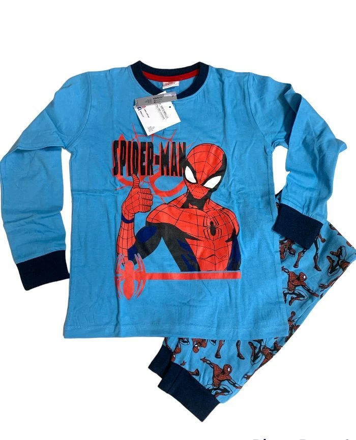 Pigiama Bambino Lungo SPIDERMAN DISNEY PREZZO OULET 1 Pigiama Bambino Lungo SPIDERMAN DISNEY PREZZO OULET