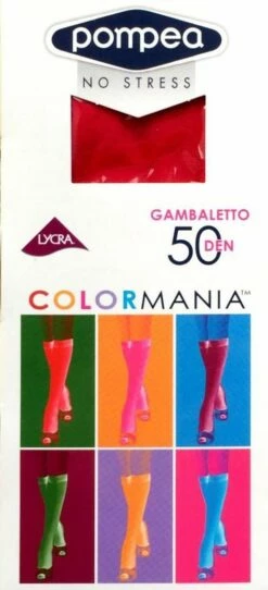 Gambaletto Donna Coprente Microfibra 50 Den Pompea