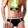 Slip Uomo Cotone Elasticizzato Rossoporpora US460